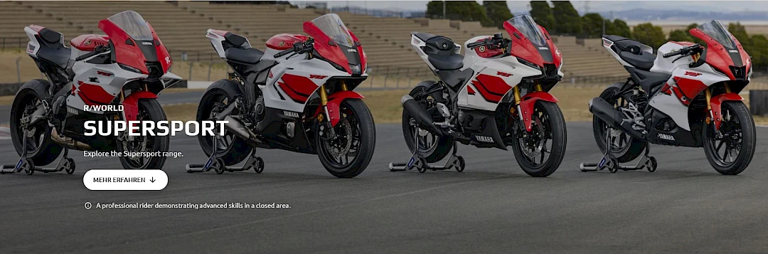 Supersport Jubiläum Modelle